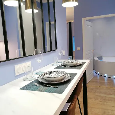 Suite Bubbles Spa - Luxe - Centre Ville - Calme - Wifi Troyes Exterior foto